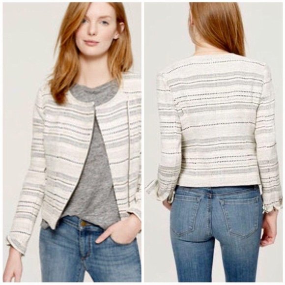 J. Crew Factory Jackets & Blazers - J. Crew Factory Tweed Jacket Blazer